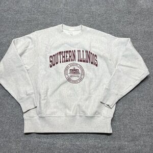 Vintage Champion Reverse Weave Sweatshirt Men's M Southern Illinois University